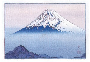 Mt. Fuji From Katsuragiyama かつらぎ山より